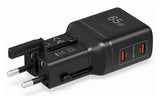 EAN 8021735224556 - Celly MULTIPLUGSL65W cargador de dispositivo móvil Auriculares, Smartphone, Tableta Negro Corriente alter imagen 2