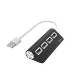 Hama  Usb Hub Con 4 Puertos Usb 2.0 480 Mbit/S Negro