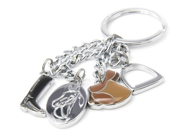 Troika Schlüsselanhänger Pferdeglück