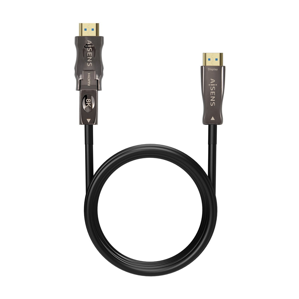 Aisens Cable Hdmi V2.1 Aoc Desmontable Ultra Alta Velocidad / Hec 8k@60hz 4k@120hz 4:4:4 48gbps - A/M-D/A/M - 15m -