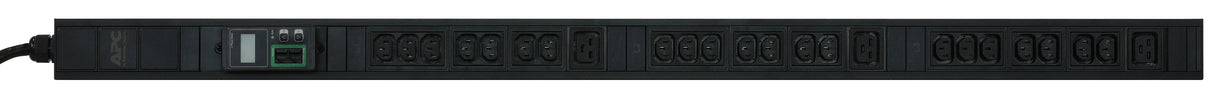 Apc Easy Metered Rack Pdu Epdu1216m Unidad De Distribución De Potencia (Montaje En Bastidor) Ca 400 V 11000 Va Trifásico Ethernet Input: Iec 60309 3p+N+Pe Conectores De Salida: 24 (21 X Iec 60320 C13 3 X Iec 60320 C19) 0u 1.98 M Cable