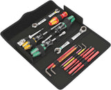 Wera Kraftform Kompakt Sh 2 Kit Sanitario/Calefacción/Plomería, 15 Piezas, Juego De Herramientas Negro, Con 2 Llaves De Trinquete Combinadas Joker 5136026001