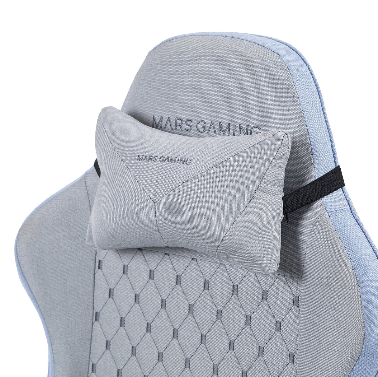 EAN 8435693112969 - Mars Gaming MGCXFSBL silla para videojuegos Silla para videojuegos de PC Asiento acolchado Azul, Gris imagen 7