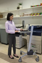 EAN 0698833015119 - Ergotron Neo-Flex Laptop Cart Gris Portátil Carro/soporte de suelo con ruedas multimedia imagen 7