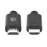 Manhattan 4k60 Hdmi 2.0 Cable 10 M 18 Gbit S Negro