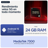 EAN 8033779080593 - Motorola moto g56 5G 17,1 cm (6.72") Ranura híbrida Dual SIM Android 15 USB Tipo C 8 GB 256 GB 5200 mAh A imagen 17