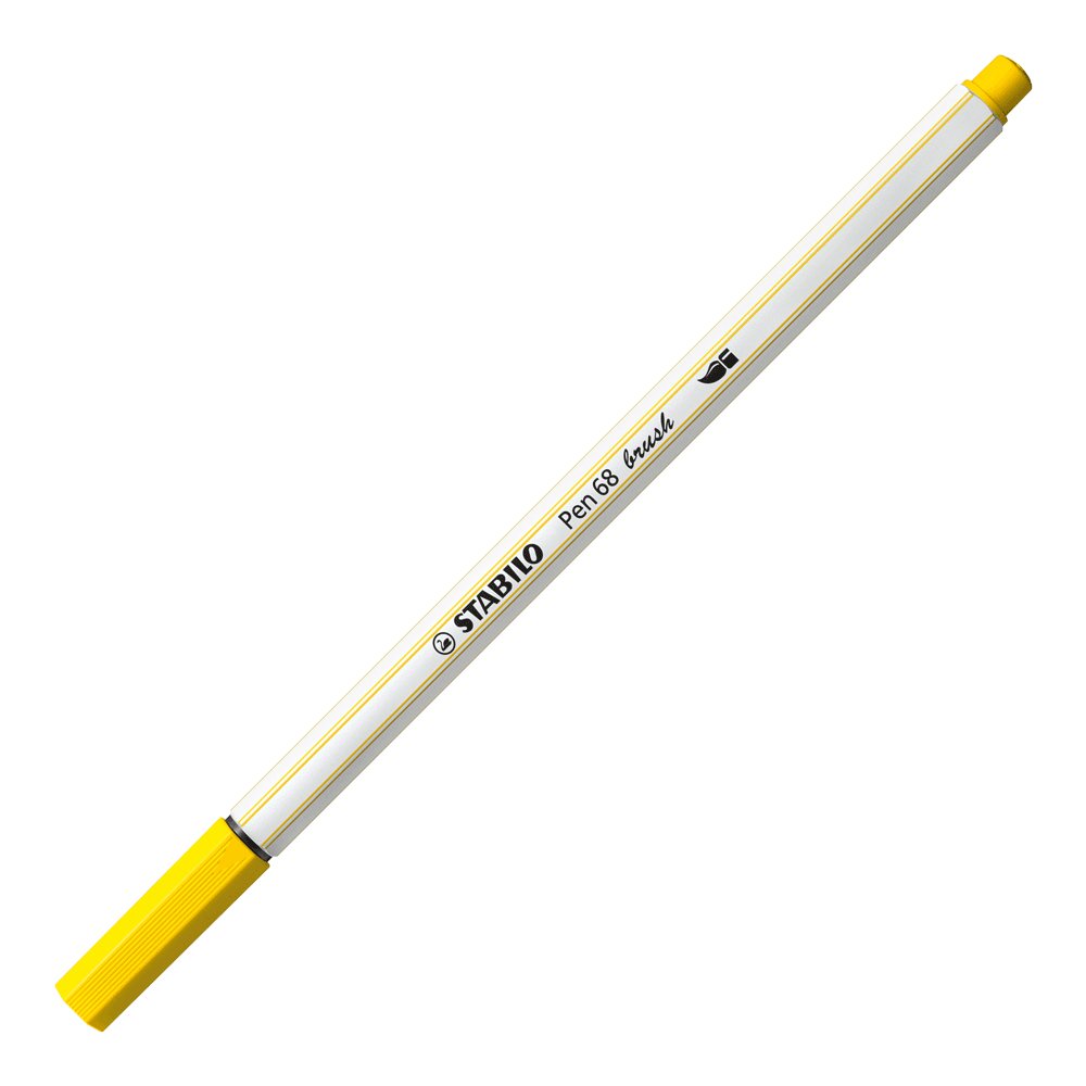Stabilo Rotuladores Pen 68 Brush Estuche De Carton 24 Colores