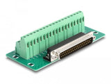 Delock D-Sub 37 Pin Stecker Zu Terminalblock Für Hutschiene