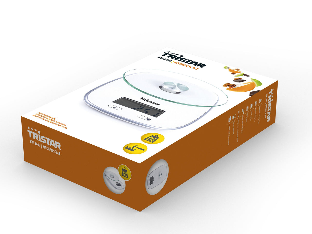 Báscula De Cocina Tristar Kw-2445, Blanca