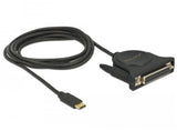 Delock Adaptador Usb Type-C 2.0 Macho  1 X Paralelo Db25 Hembra