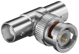 Adaptador 1xbnc M A 2xbnc H  (Venta Unitaria - Compra Minima 10 Unidades)