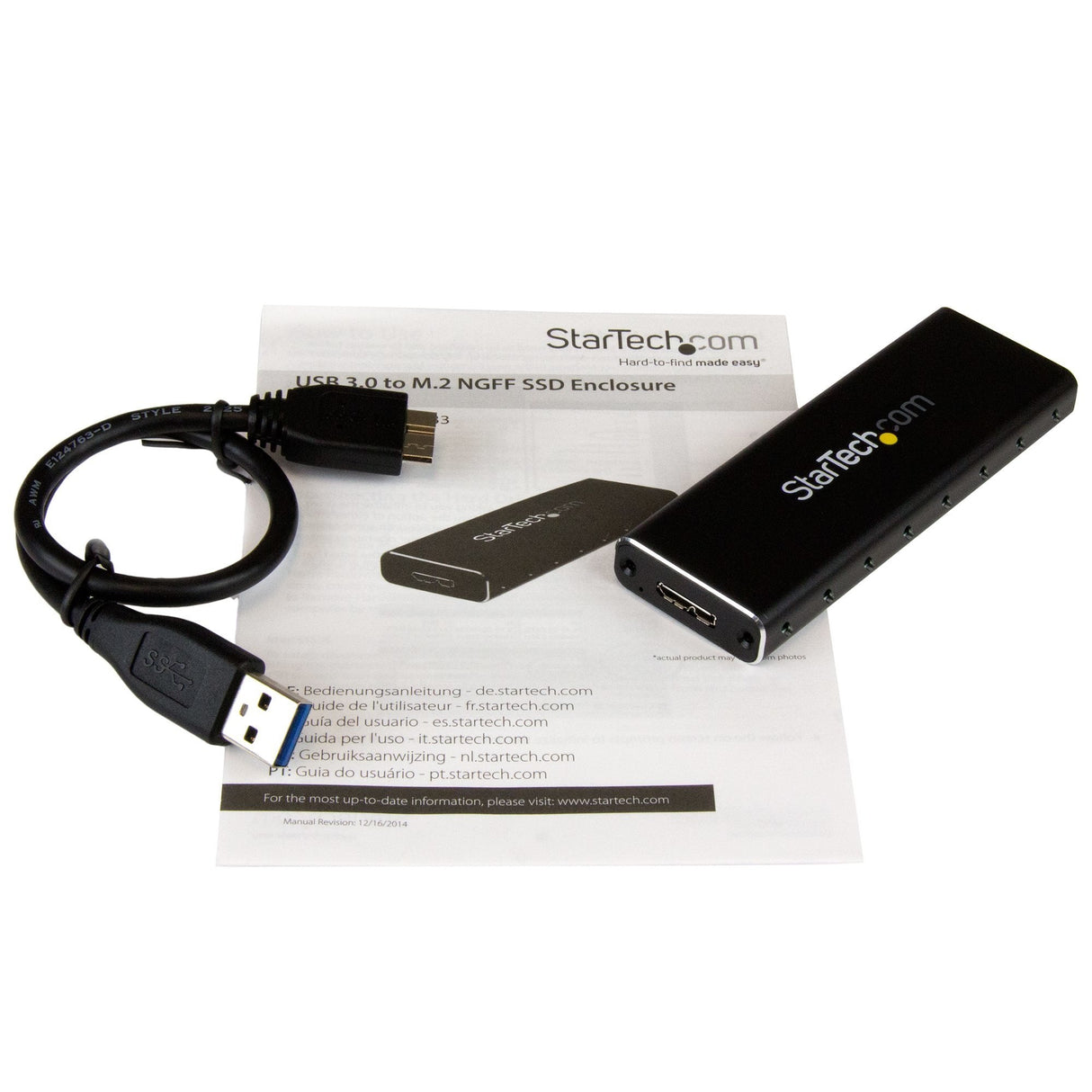 Startech.Com Caja Externa Disco Ssd M.2 Ngff Con Uas Usb 3.0