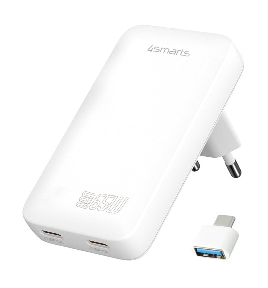 EAN 4252011910564 - 4smarts 542065 cargador de dispositivo móvil Universal Blanco Corriente alterna Interior imagen 1