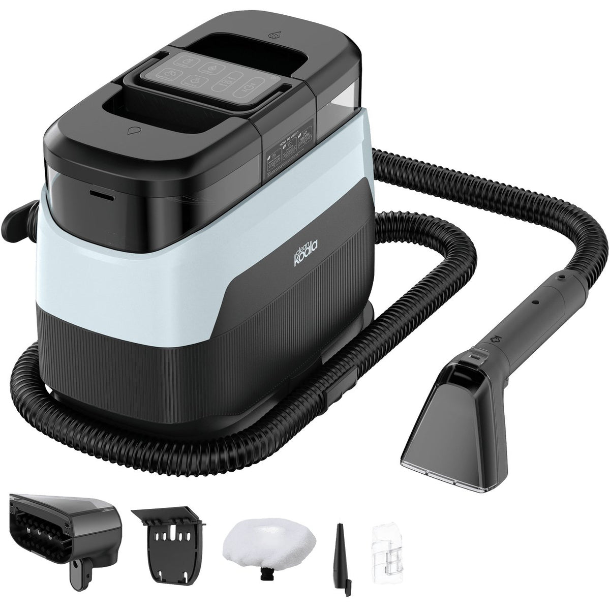EAN 8720892731562 - Clean Koala Multi Heat Carpet Cleaner máquina de limpieza de alfombras De mano Profundo Negro imagen 1