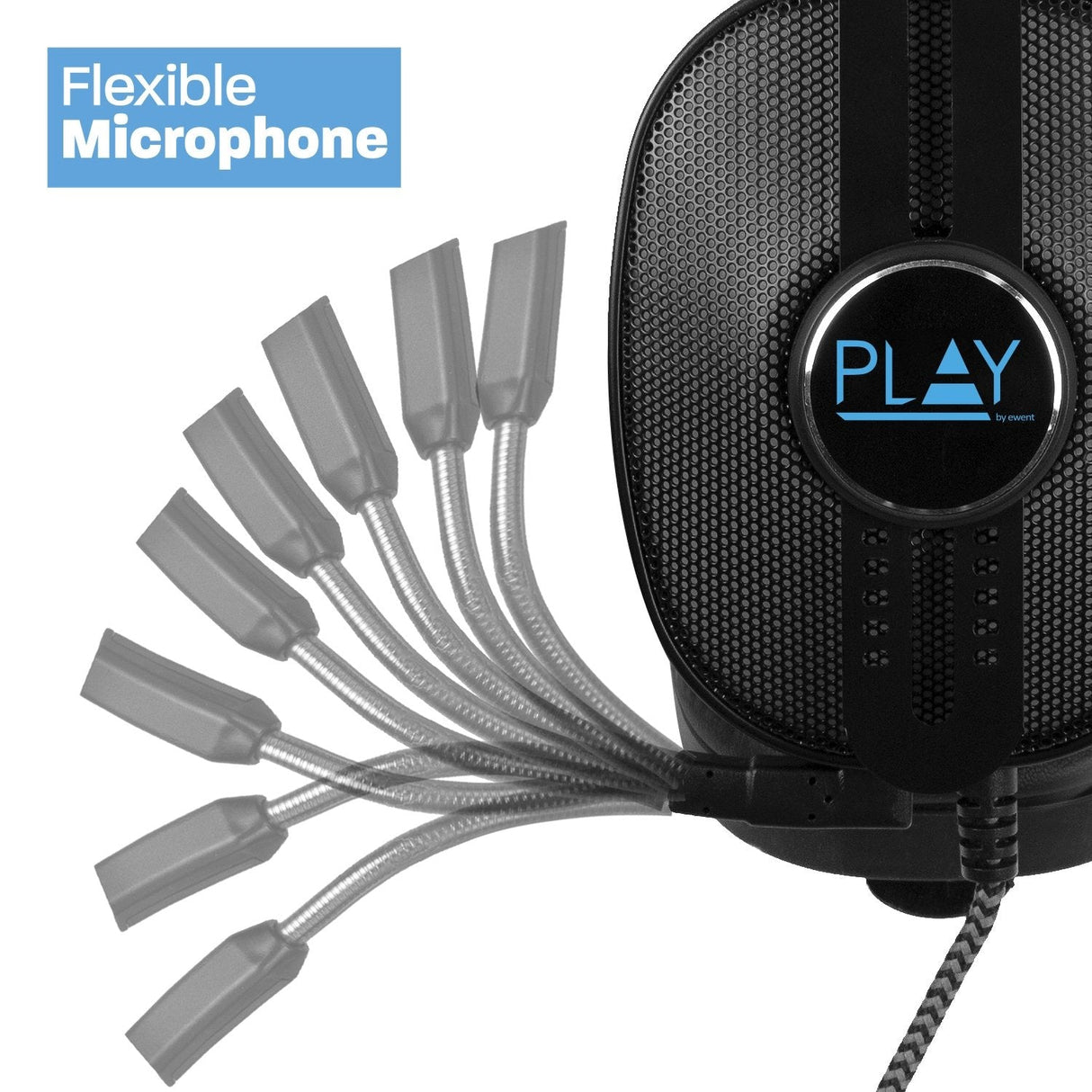 Auricular Gaming Ewent Pl3321 Con Microfono Pc & Consola