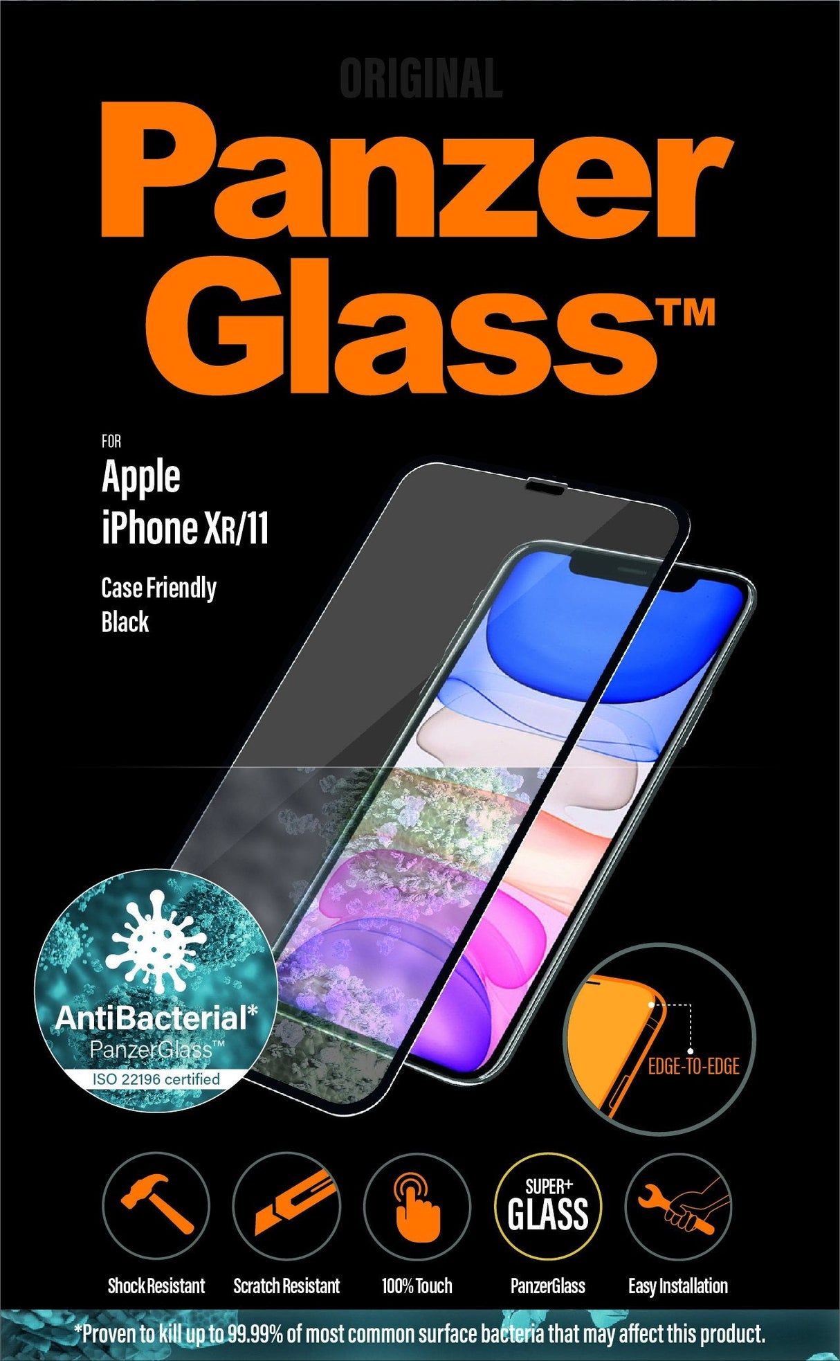 Panzerglass Edge-To-Edge For Iphone 11/Xr