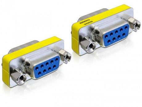 EAN 4043619650088 - DeLOCK 65008 cambiador de género para cable Sub-D9 Azul, Plata imagen 1