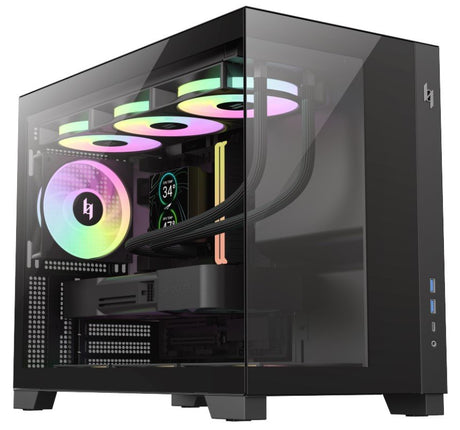 EAN 6931858712026 - GameMax NEX C33 BK carcasa de ordenador Negro imagen 13