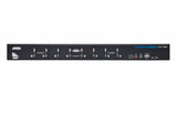 Aten Desktop Kvm 8-Port Usb Dvi Dual Link Kvm Switch With Au Conmutador Kvm De Tipo Usb De 8 Puertos Con Interfaz Dvi Dual Link Y Transmisión Del Sonido