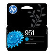 EAN 0199764139849 - HP 951 Cyan Original Ink Cartridge cartucho de tinta 1 pieza(s) Rendimiento estándar imagen 1