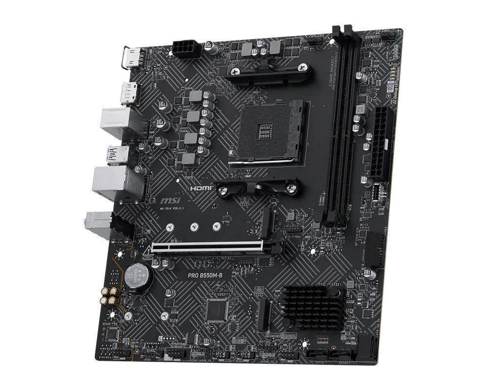 EAN 4711377428927 - MSI PRO B550M-B placa base AMD B550 Zócalo AM4 micro ATX imagen 3