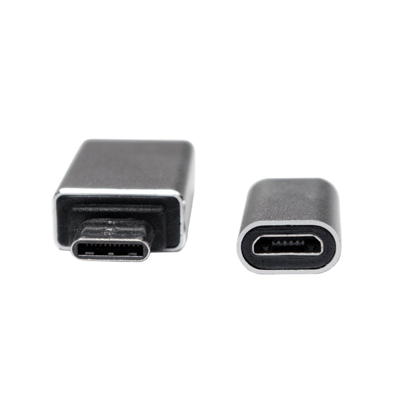 Logilink Au0040 Adaptador De Cable Usb 3.1 C Usb 3.0 A, Micro Usb 2.0 Aluminio
