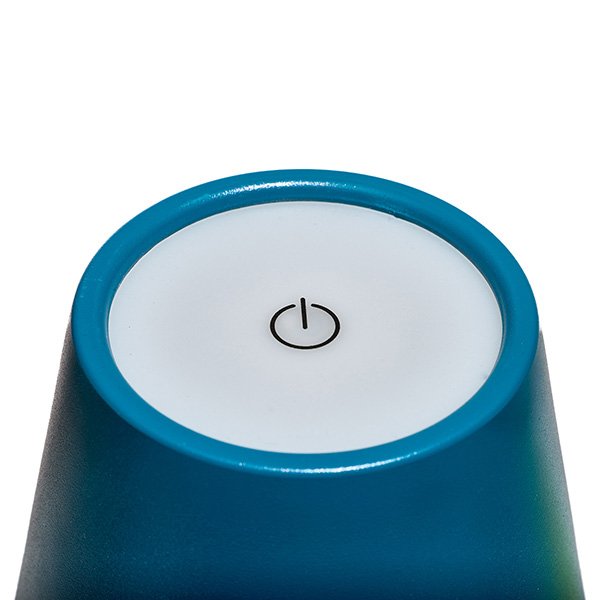 Muitomas Tablelampbl Lámpara De Mesa Led Azul Ártico