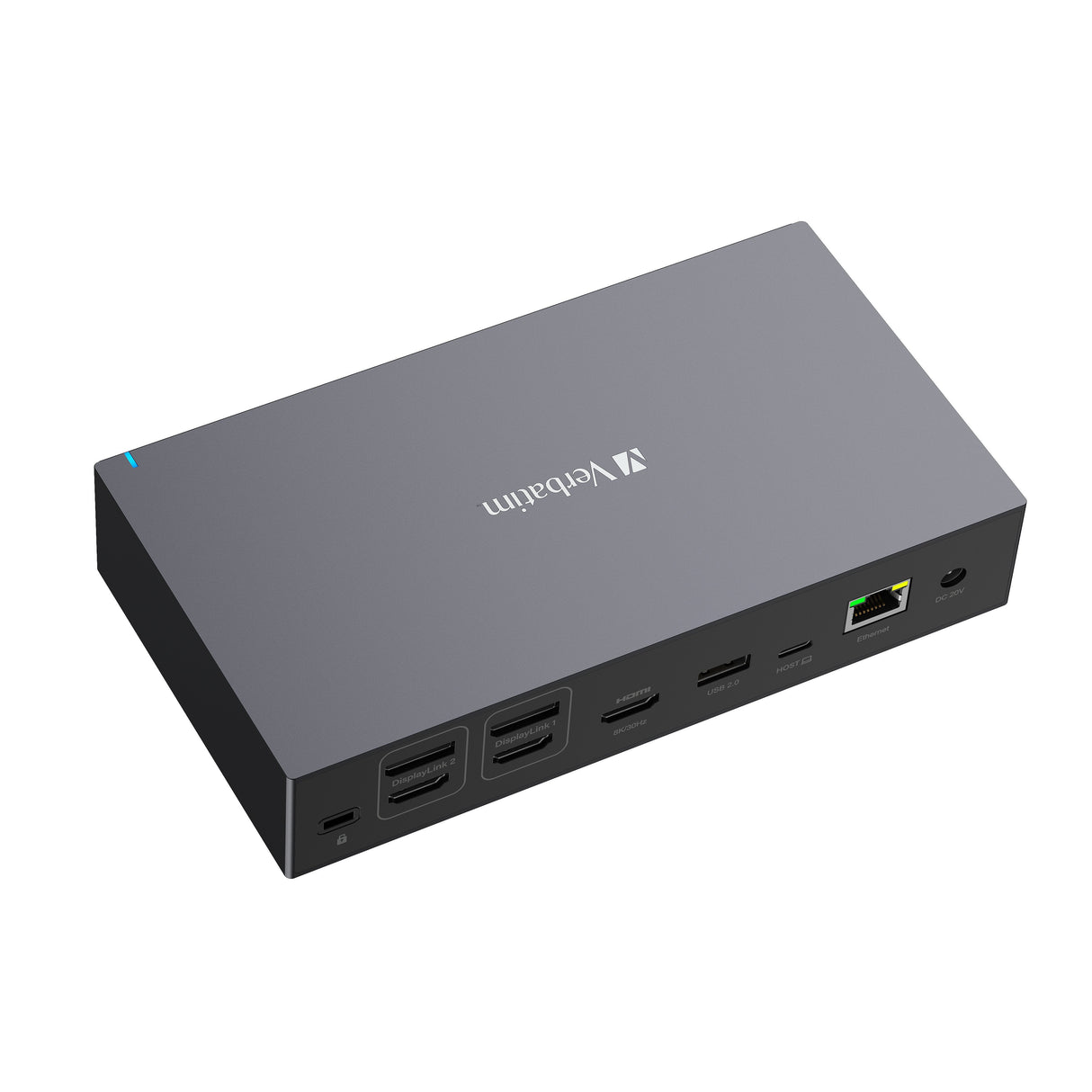 Verbatim Usb-C Pro Dockingstation Cds-17 Con Hdmi/4k/Rj45/Usb-A/Usb-C/Sd