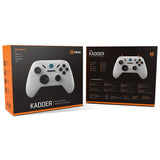 Gamepad Krom Kadoer Inalambrico Multiplataforma Blanco 5.0