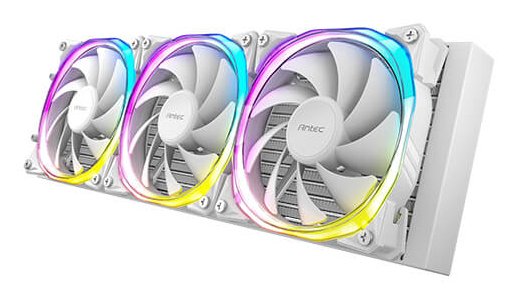 Refrigeracion Liquida Cpu  Vortex 360 A-Rgb Blanco Antec Radiador 397 Mm / Argb / Pwm / Compatible Intel & Amd / Tdp &Le;280w