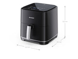 EAN 4550556103541 - Sharp AF-GS552AE-B Sencillo 5,5 L Independiente 1650 W Freidora de aire caliente Negro, Plata imagen 4