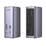 EAN 6957303893256 - Ugreen USB-C Docking Station 12-in-1 Alámbrico Plata imagen 1