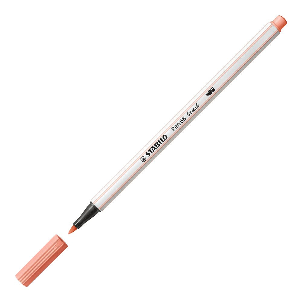 Stabilo Rotuladores Pen 68 Brush Estuche Cartón De 12 C/Surtidos