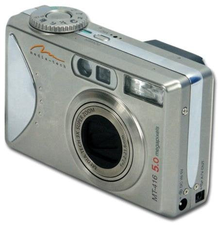 EAN 5906453104164 - Media-Tech MT-416 1/1.8" Cámara compacta 5,25 MP CCD 2560 x 1920 Pixeles Gris imagen 1