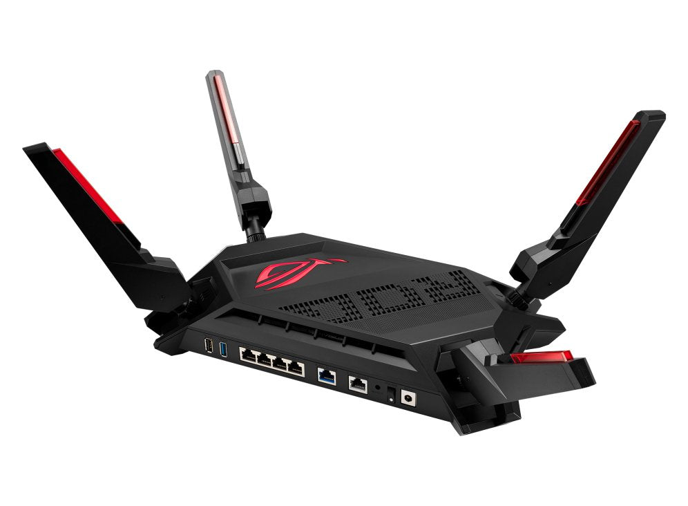 Asus Rog Rapture Gt-Ax6000 Router Inalámbrico Doble Banda [2,4 Ghz / 5 Ghz] Negro