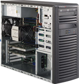 Supermicro Sc732d4-903b Mt/1x900w/4x.3.5" Midi Tower Negro 900 W