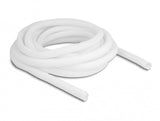 Delock Manguito Trenzado Con Cierre Automático 5 M X 13 Mm Blanco