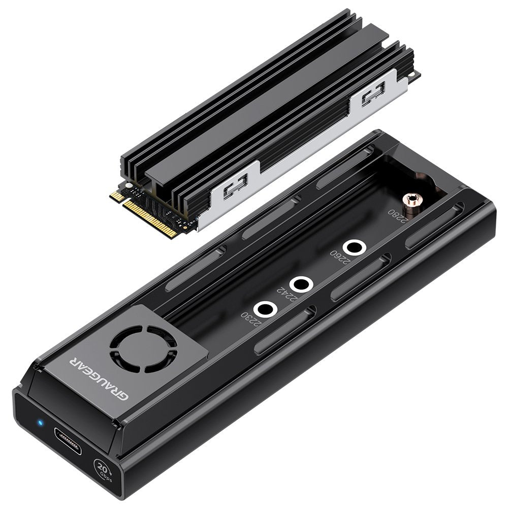 Grisgear G-M205-20g-F Usb 3.2 Gen2x2 Docking Mation Para M.2 Nvme / Ngff Ssd