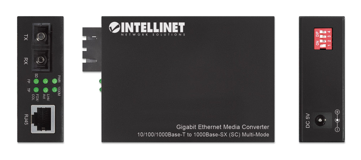 Intellinet 508544 Convertidor De Medio 850 Nm Multimodo