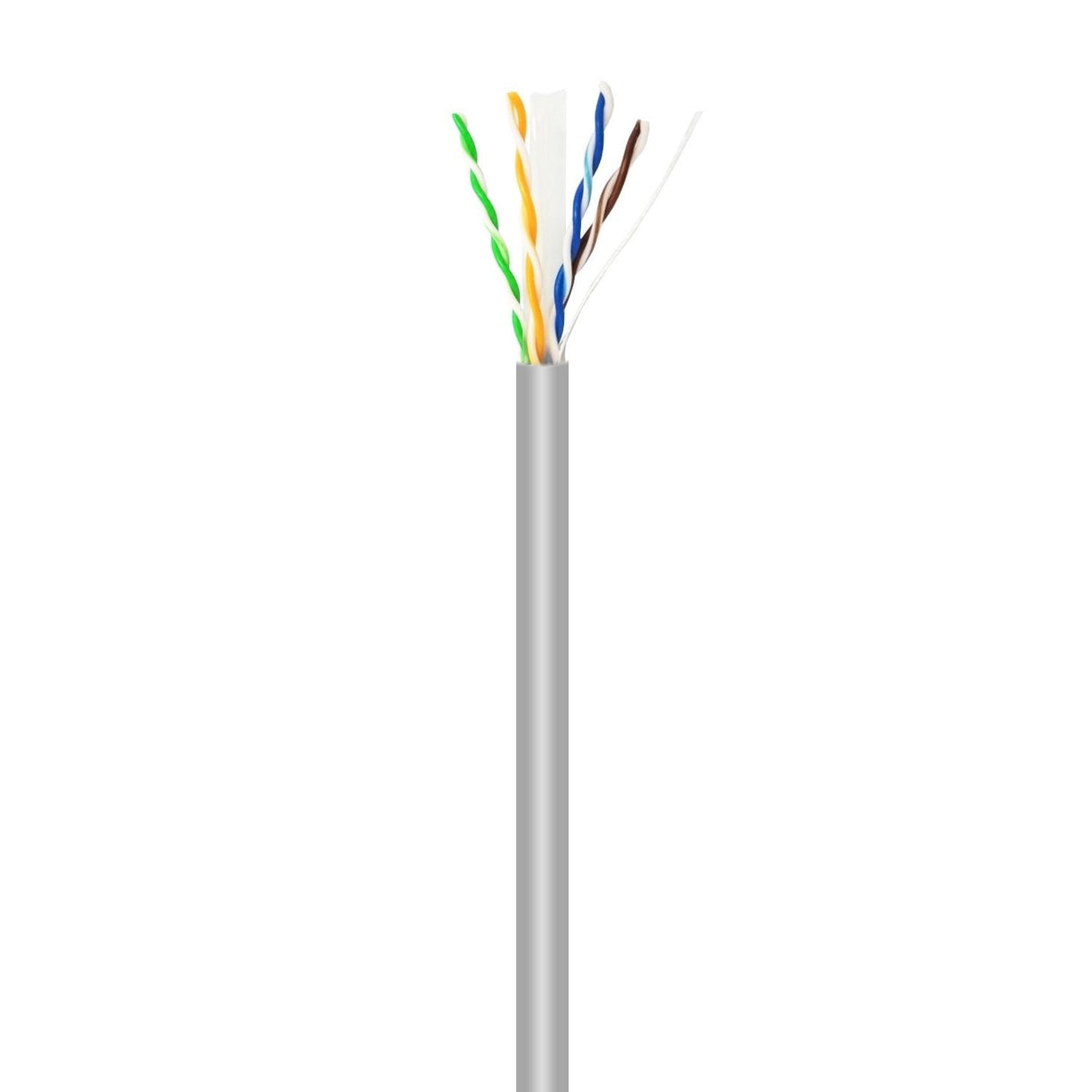 Aisens Bobina Cable Rj45 Cat.6 Utp Rigido Awg23 Cca (Aleacion) - 100m - Gris