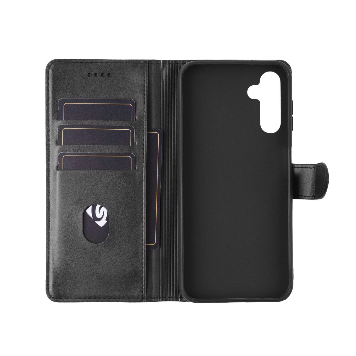 Cover For Wales Wallet Cover Samsung - Galaxy A14 5g - Black - Warranty: 24m