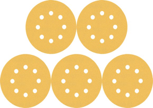 Bosch Professional Expert C470 Schleiflatt, Ø 115 Mm, K40 5 Piezas, Para Molinillos Excéntricos 2608900794