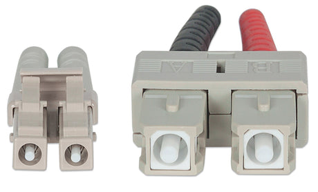 EAN 0766623750912 - Intellinet 750912 Cable de fibra óptica e InfiniBand 1 m LC SC Color aguamarina imagen 3