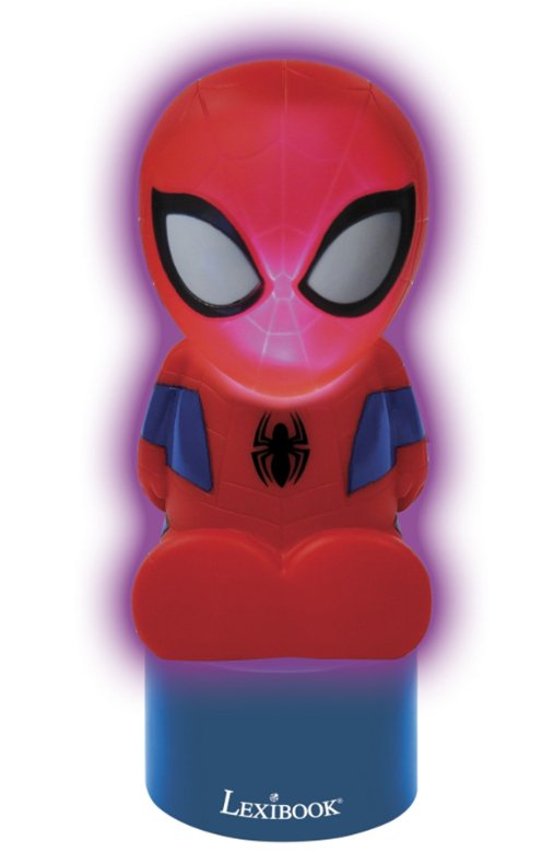 Lexibook Spiderman Lampka Nocna 3d Z Funkcja Glosnika