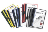 Durable Duraclip 30 Carpeta De Plastico Con Clip De Acero - Tamaño A4 - Capacidad Hasta 30 Hojas - Parte Posterior