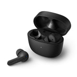Auriculares Bluetooth Philips Tat2206 Con Estuche De Carga Autonomía 6h Negros
