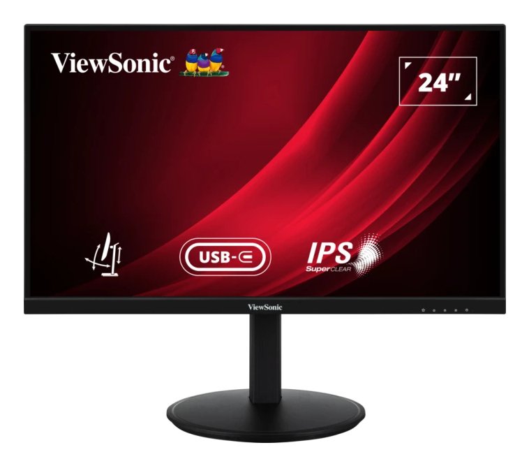 Viewsonic Vg2409-Mhdu-2, Monitor Led 61 Cm 24", Negro, Fullhd, Ips, Concentrador Usb-C, Panel De 100hz Vg2409-Mhdu-2