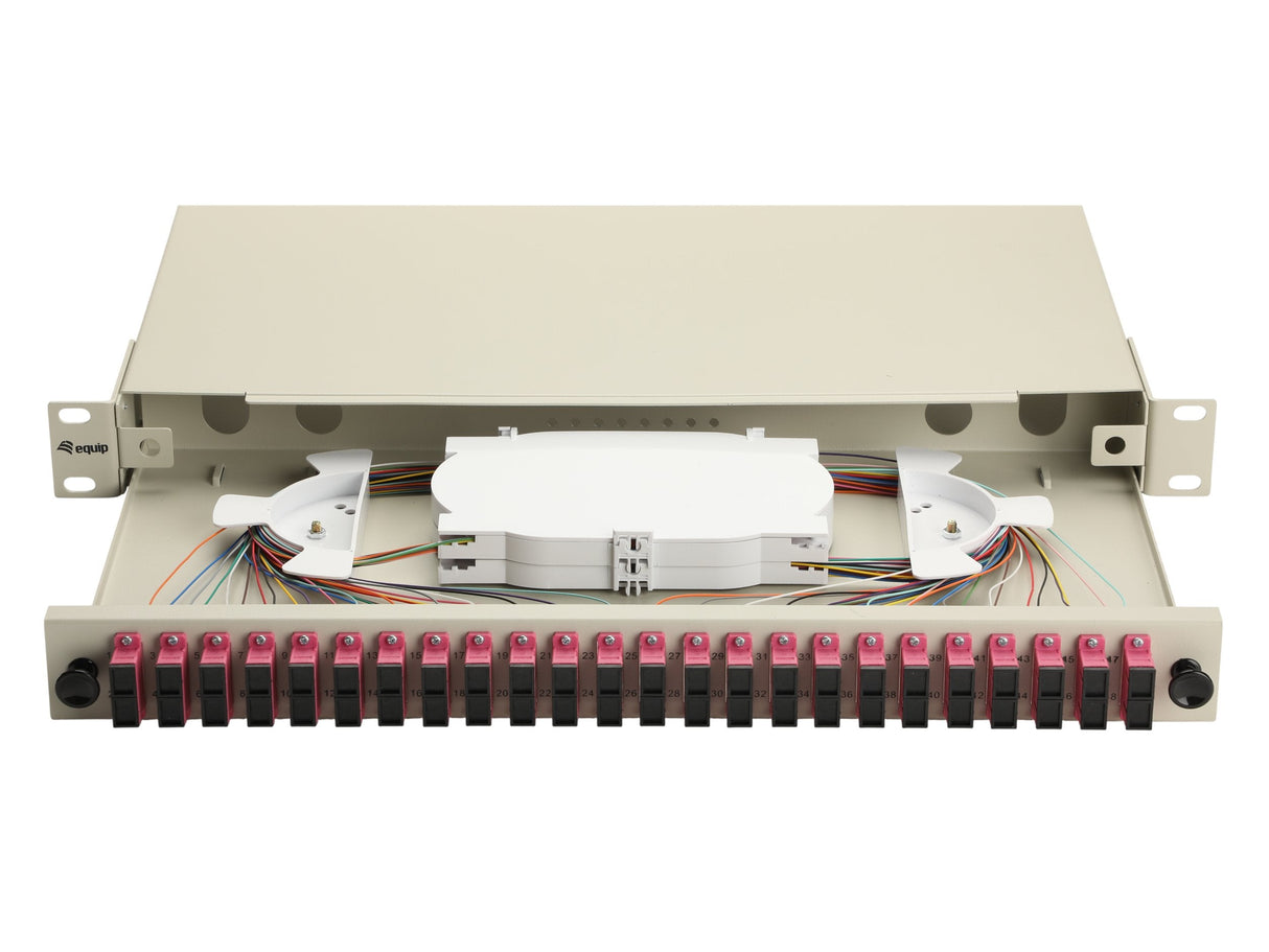 Equip Lwl-Spleisskamen 24-Port Sc-Duplex Om4 1u Komplett Gr