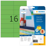 EAN 4008705045544 - HERMA 4554 etiqueta autoadhesiva Rectángulo Verde 320 pieza(s) imagen 1