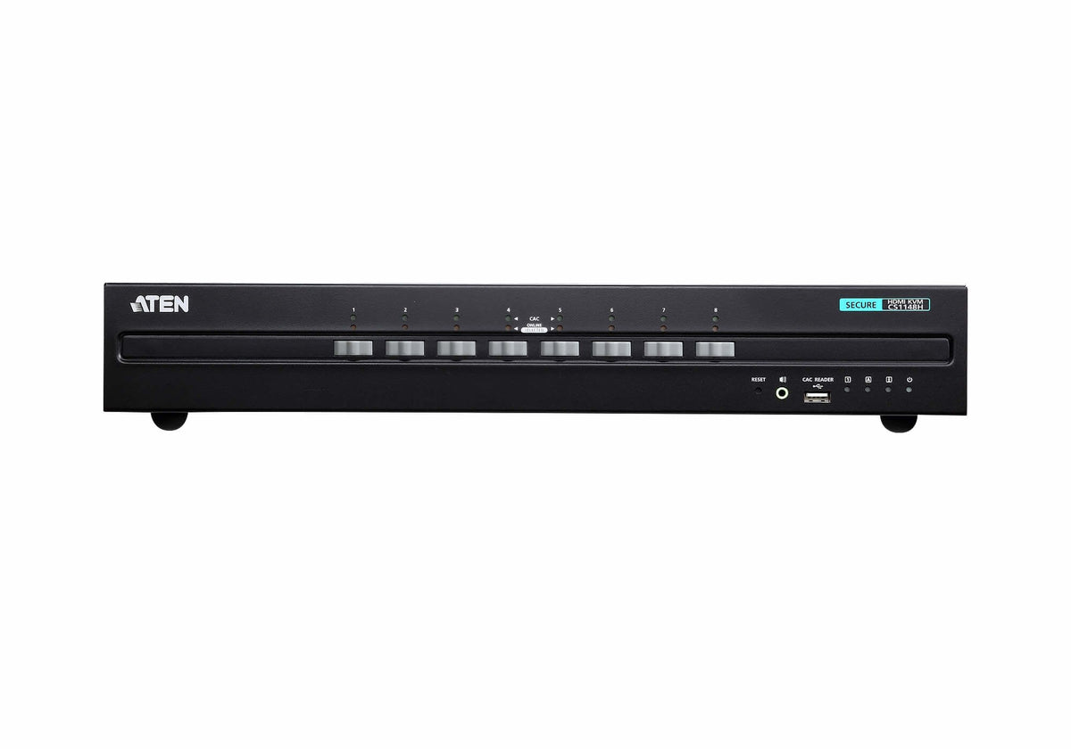 Conmutador Kvm Seguro 8-Port Usb Hdmi Dual Display Secure Kvm Aten  Aten Kvm Seguro 8-Port Usb Hdmi Dual Display Secure Kvm (Cs1148h-At-G)